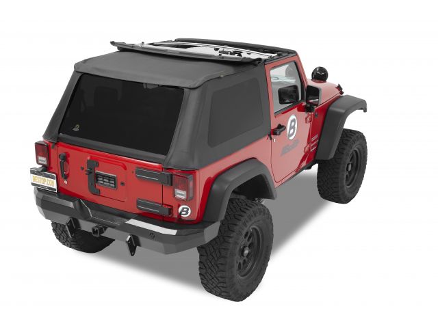 Bestop Trektop NX Black Diamond Complete Replacement Soft Top - Jeep Wrangler JK 2-Door