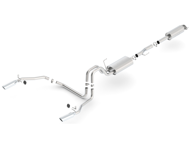 Borla (140416) S-Type Cat-Back Exhaust System - FORD-F150 ( 2021 - 2024 )